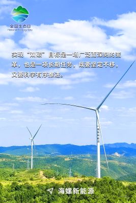 全國生態(tài)日海報-海螺新能源